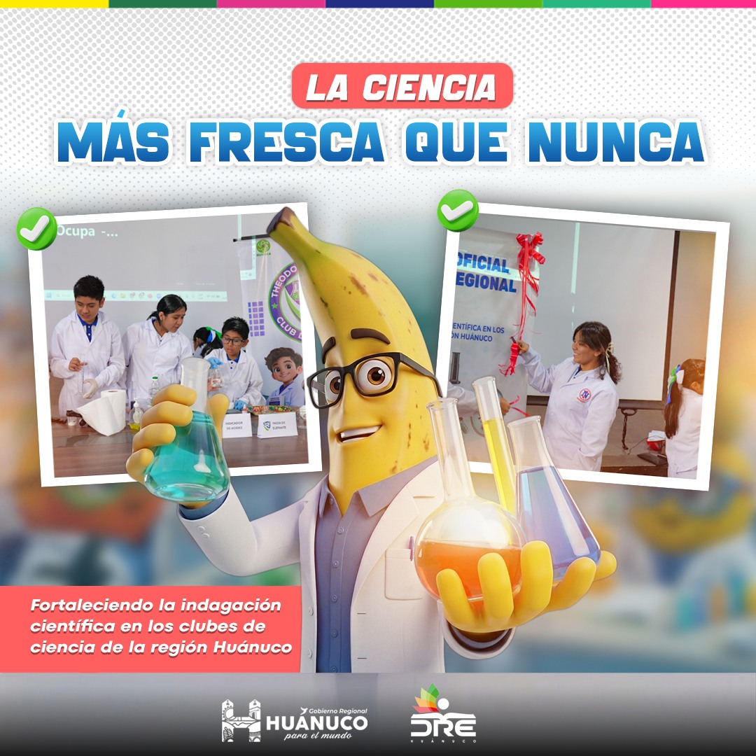 La ciencia más fresca que nunca llega a Huánuco