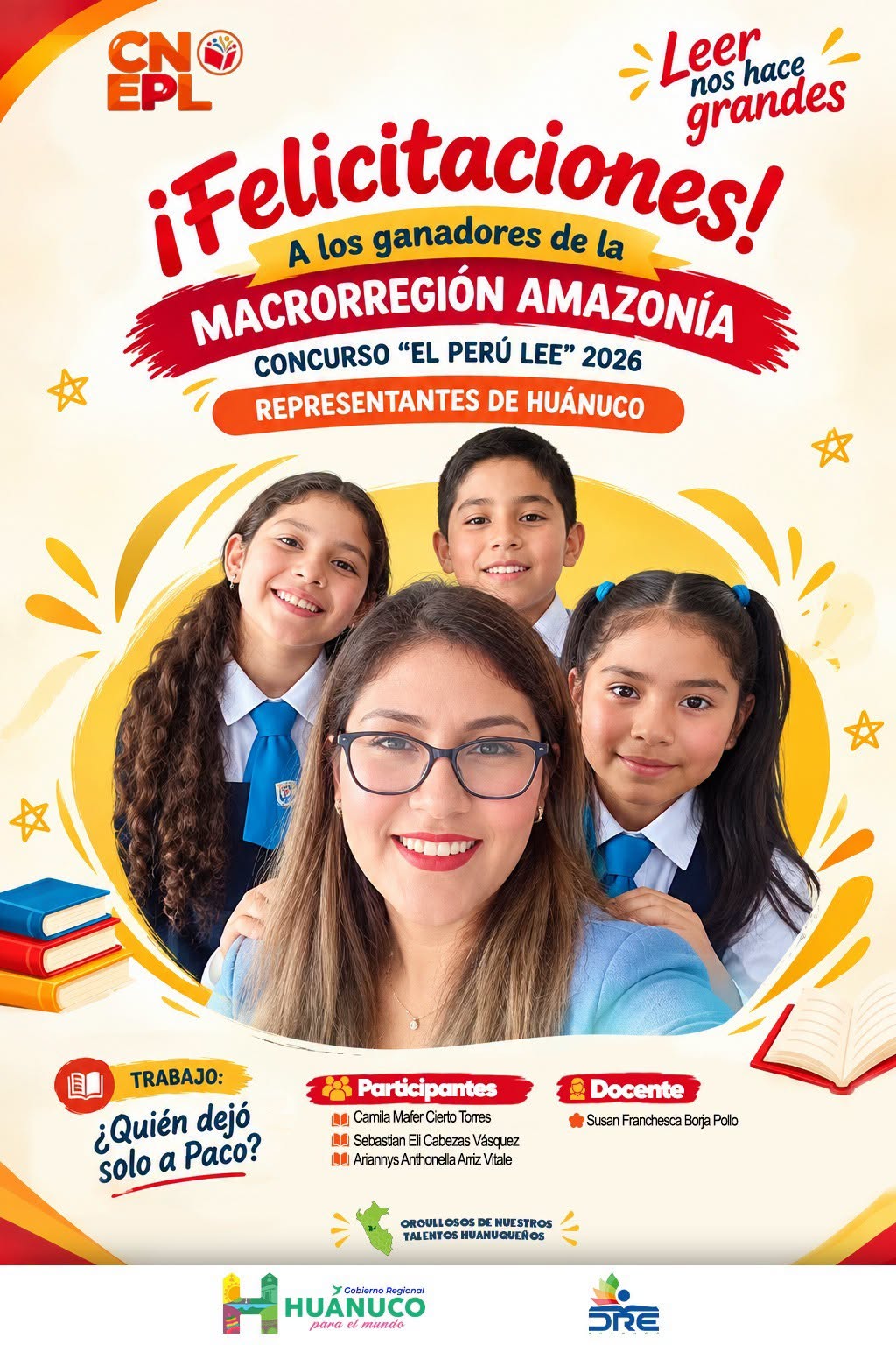 Ganadores de la macrorregión amazónica