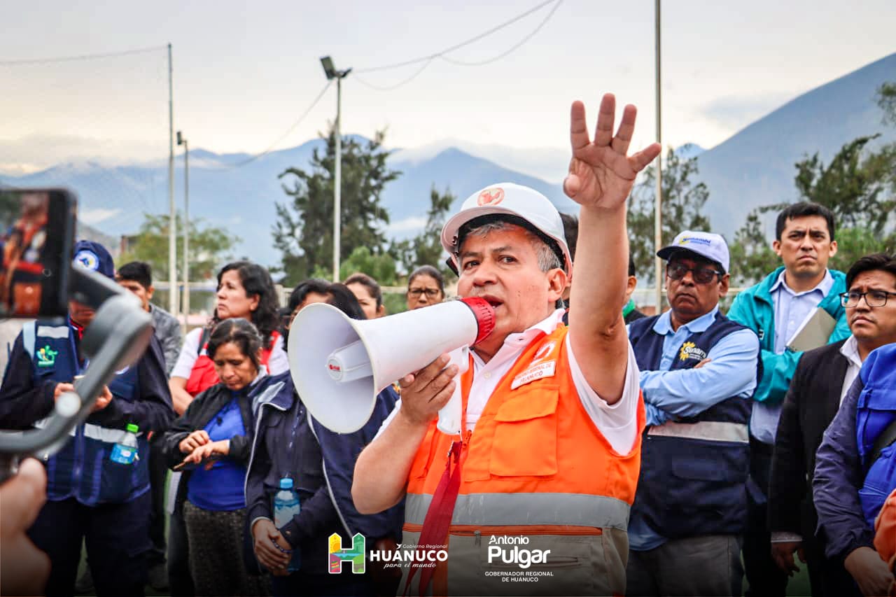 El gobernador Antonio Pulgar lideró una reunión clave de coordinación con las autoridades de la Plataforma de Defensa Civil