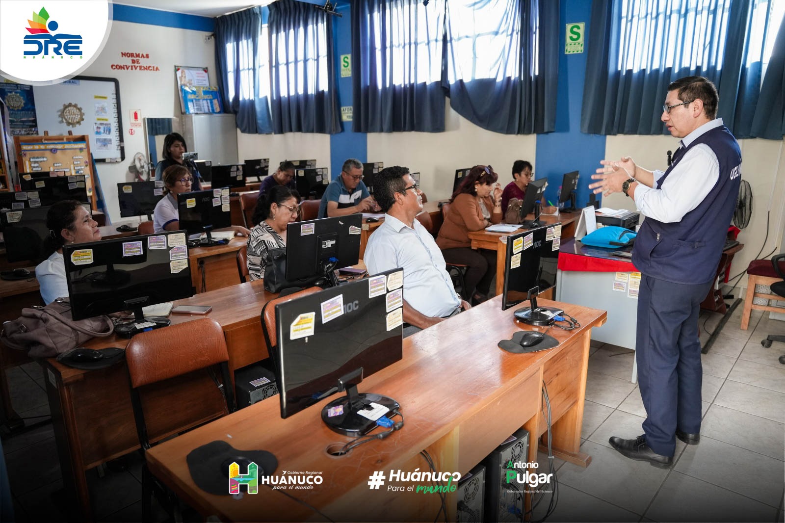 🔴𝐔𝐆𝐄𝐋 𝐇𝐔𝐀́𝐍𝐔𝐂𝐎 𝐁𝐑𝐈𝐍𝐃𝐀 𝐀𝐒𝐈𝐒𝐓𝐄𝐍𝐂𝐈𝐀 𝐀 𝐃𝐈𝐑𝐄𝐂𝐓𝐎𝐑𝐄𝐒 𝐃𝐄 𝐂𝐄𝐍𝐓𝐑𝐎𝐒 𝐃𝐄 𝐄𝐃𝐔𝐂𝐀𝐂𝐈𝐎́𝐍 𝐓𝐄́𝐂𝐍𝐈𝐂𝐎𝐒 𝐏𝐑𝐎𝐃𝐔𝐂𝐓𝐈𝐕𝐎𝐒