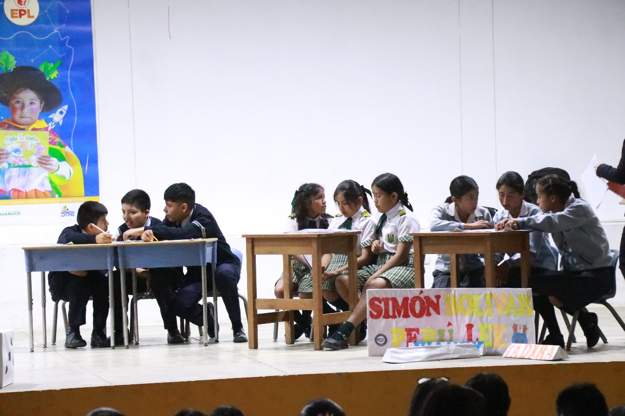 ESTUDIANTES DE CUATRO PROVINCIAS DE HUÁNUCO GANAN CONCURSO EL PERÚ LEE ETAPA REGIONAL